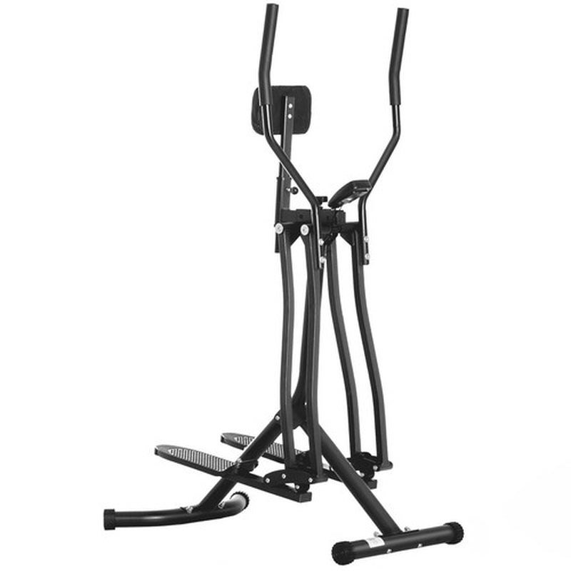 Cross Trainer Air Walker Glider Home Gym Fitness Workout Machine, Black